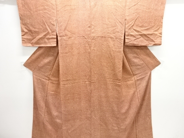 花模様小紋着物